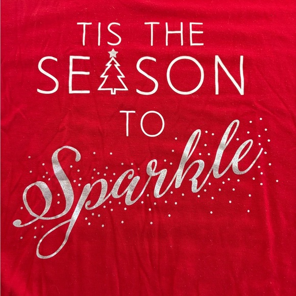 “Tis the Season To Sparkle" Apt 9 T shirt - Picture 7 of 7